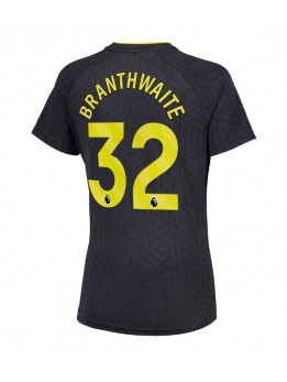 Everton Jarrad Branthwaite #32 Replika Borta Kläder Dam 2024-25 Kortärmad